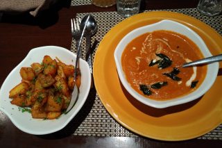 Ricetta zuppa di gamberi al curry India