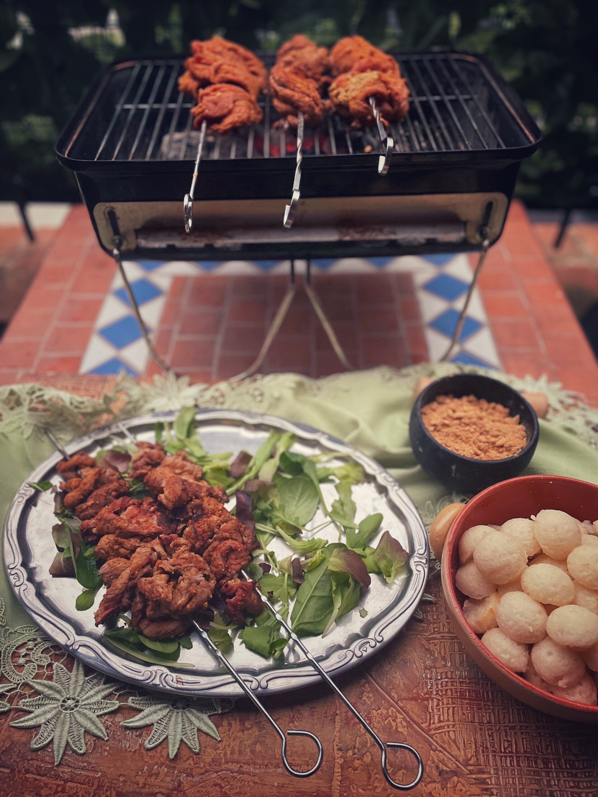 Suya, Masa e Yaji
