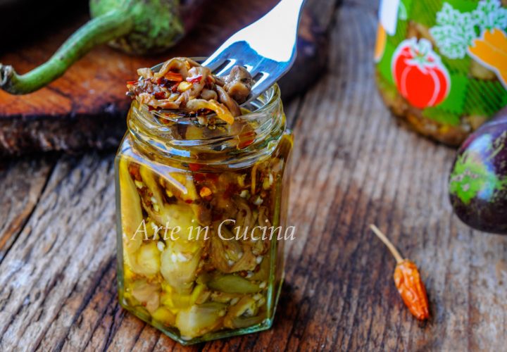 Le melanzane sott'olio di nonna Ottavia vickyart arte in cucina