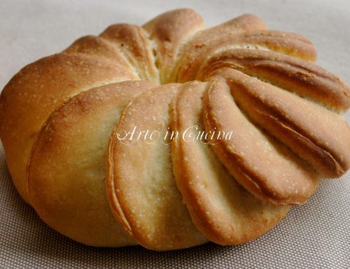 Pane con pasta madre, il girasole