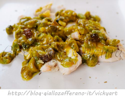 Pollo in salsa saracena ricetta siciliana veloce