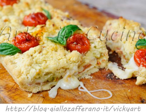 Plumcake sbriciolato salato con zucchine veloce
