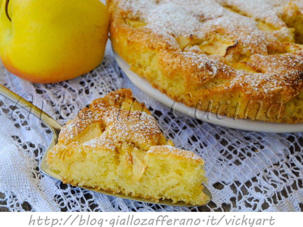 Torta di mele alla panna montata ricetta dolce facile