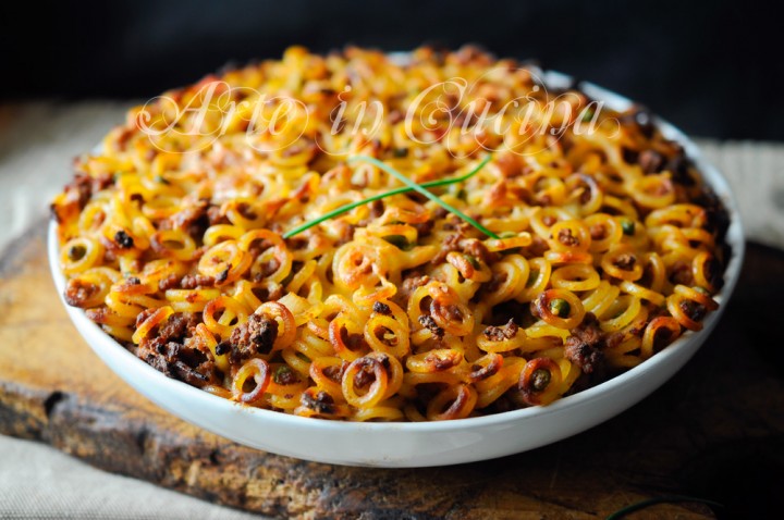 Anelletti al forno ricetta siciliana primo piatto vickyart arte in cucina