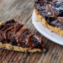 Crostata di biscotti nutella e cioccolato ricetta veloce vickyart arte in cucina