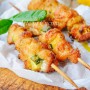 Arrosticini di pollo e zucchine ricetta facile e veloce vickyart arte in cucina