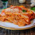 Lasagna con funghi e salsiccia ricetta facile vickyart arte in cucina Lasagna con funghi e salsiccia ricetta facile vickyart arte in cucina