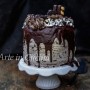 Drip cake cioccolato nutella e oreo vickyart arte in cucina