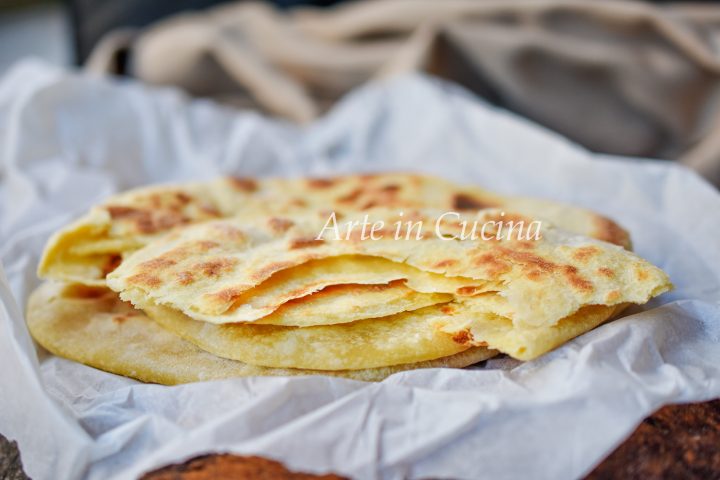 Piadina sfogliata romagnola ricetta tipica facile vickyart arte in cucina