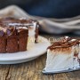 Torta di pavesini al cacao e crema al latte torta fredda facile vickyart arte in cucina