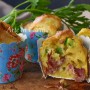 Muffin speck e zucchine ricetta salata veloce vickyart arte in cucina