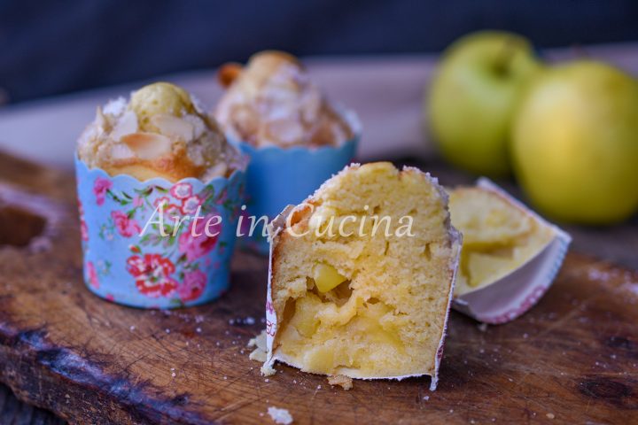 Muffin mele e cannella senza burro