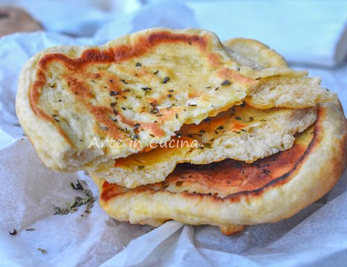 Pane veloce all’origano senza lievitazione