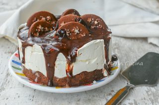 Torta fredda pan di stelle e nutella