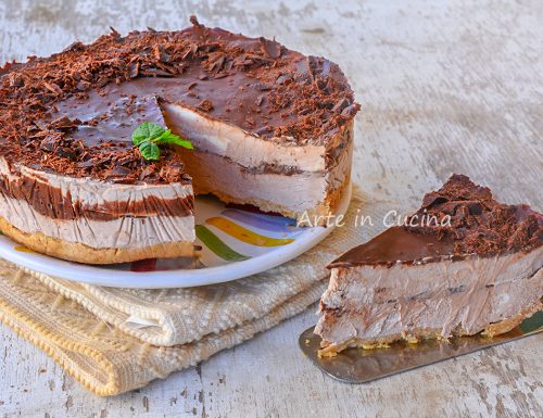 Cheesecake cioccolato e caffè