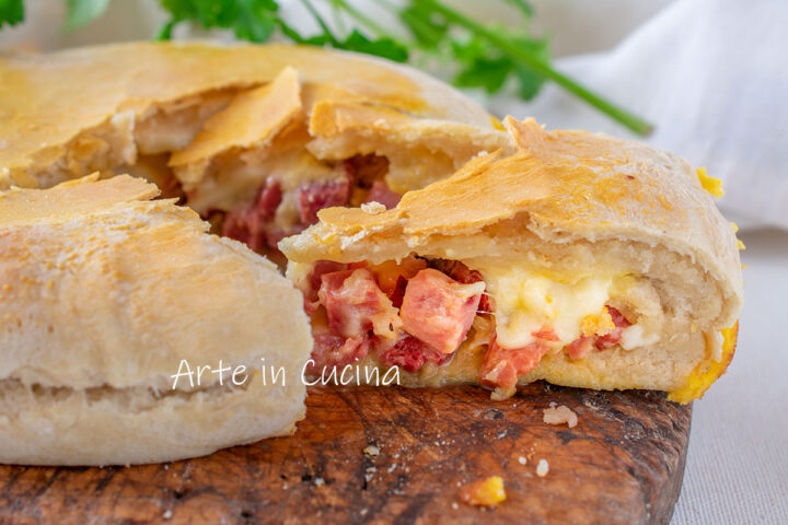 Canascione ciociaro rustico di Pasqua