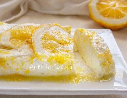 Mattonella fredda al limone dolce veloce