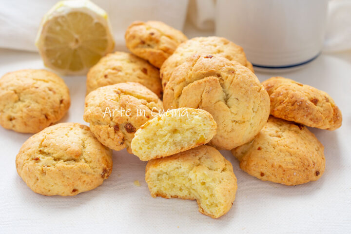 Biscotti per San Gennaro uova e limone
