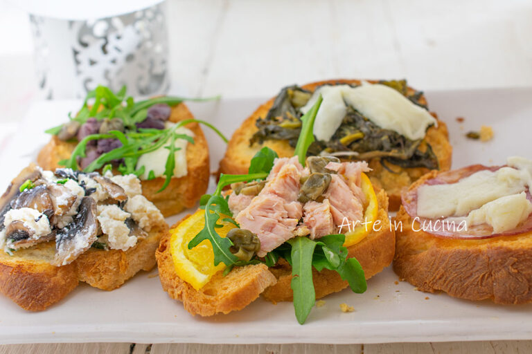 ANTIPASTI MONOPORZIONE ELEGANTI e veloci