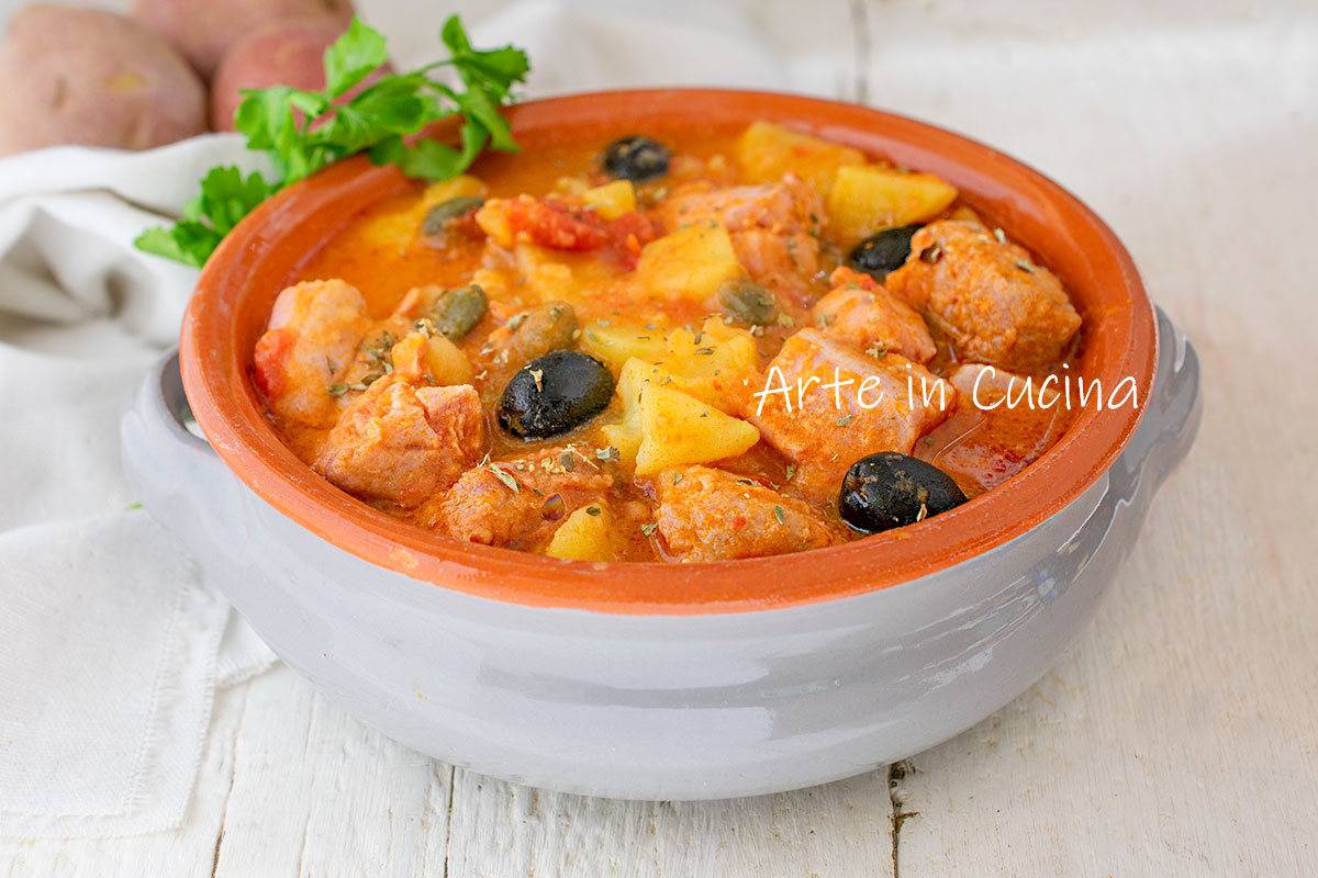 Spezzatino di tonno e patate