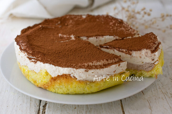 Crostata fredda cioccolato e caffè