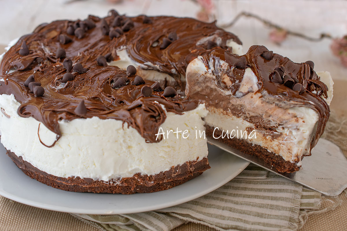Cheesecake cioccolato panna e Nutella