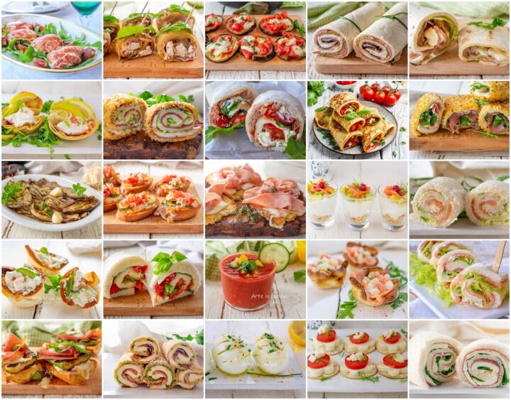 ANTIPASTI ESTIVI FREDDI PER FERRAGOSTO facili e veloci