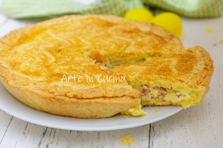 CROSTATA SALATA NAPOLETANA rustico di Pasqua