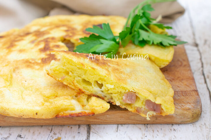TORTA CON SPECK in padella