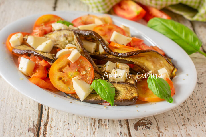 MELANZANE alla CRUDAIOLA in insalata
