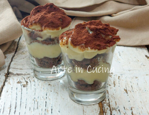 TIRAMISù al CUCCHIAIO con crema pasticcera