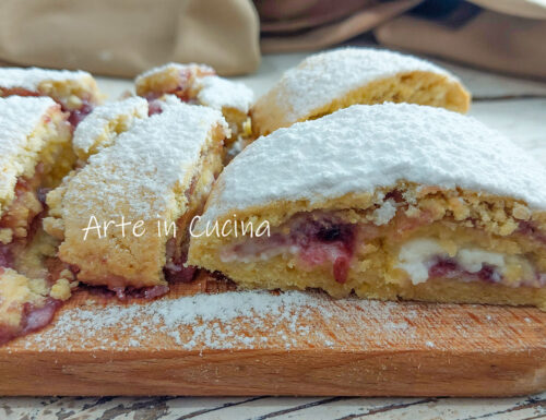 ROTOLO di CROSTATA con MARMELLATA e ricotta