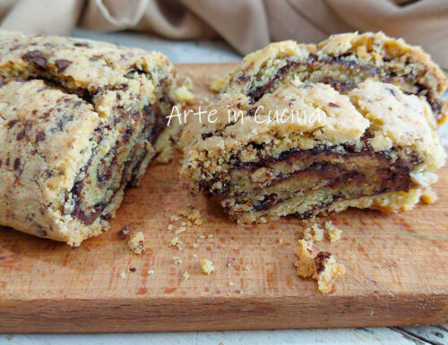 ROTOLO CRUMBL cookies di frolla con nutella