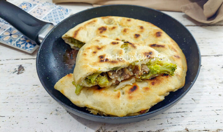 RUSTICO BROCCOLI e SALSICCIA torta salata