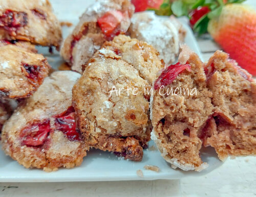 CRINKLES alle FRAGOLE e CIOCCOLATO