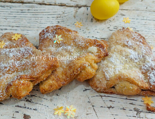 CAMPANE di SFOGLIA alla NUTELLA