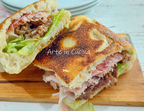 PANUOZZO con STRACCETTI e PROSCIUTTO