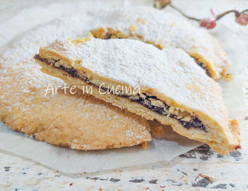 SCHIACCIATA al CIOCCOLATO veloce