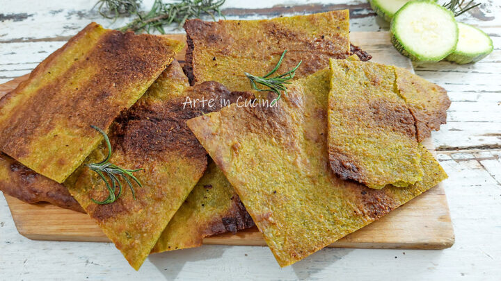 SCROCCHIARELLA di ZUCCHINE 5 minuti