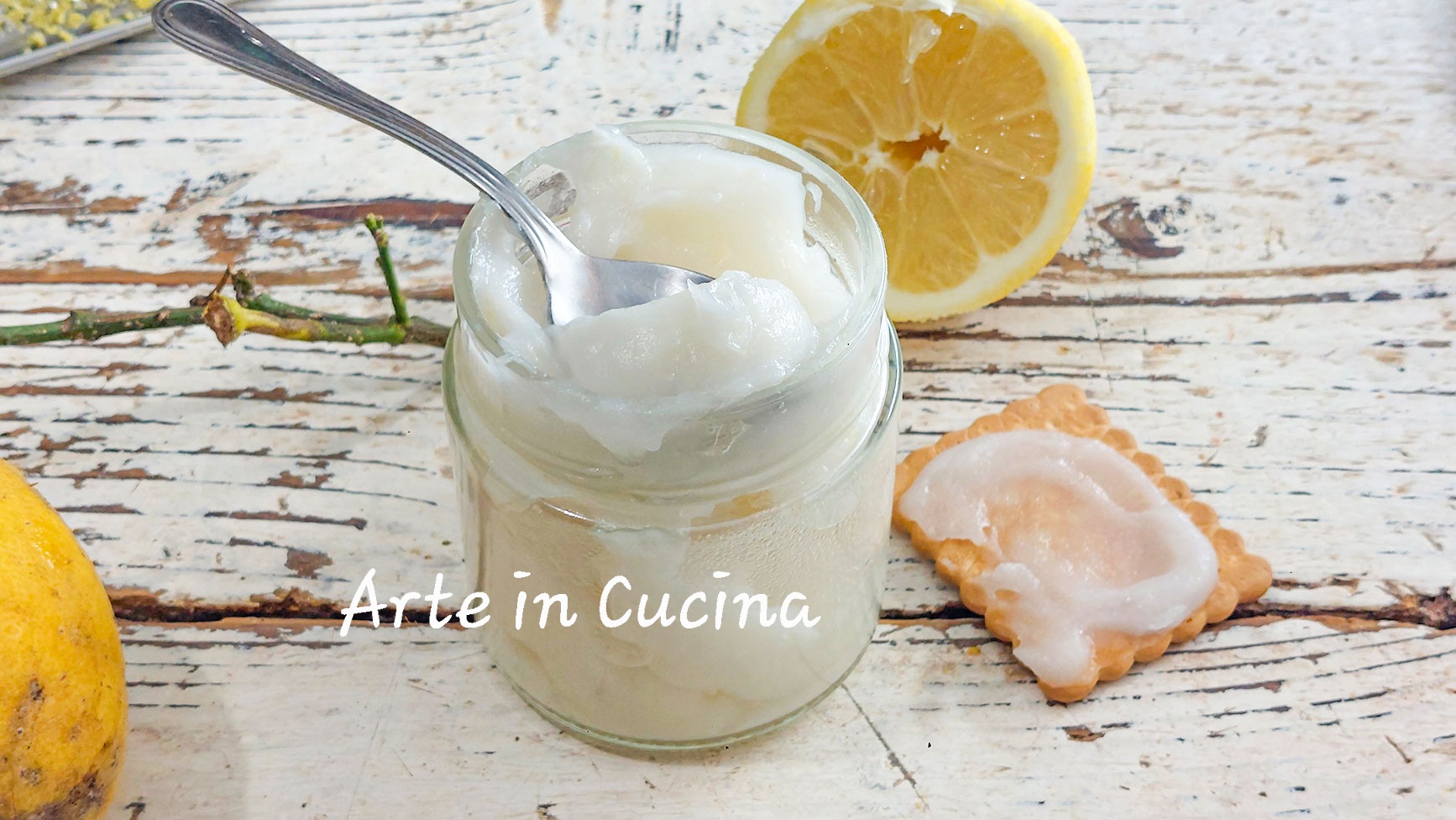 CREMA SPALMABILE al LIMONE senza uova