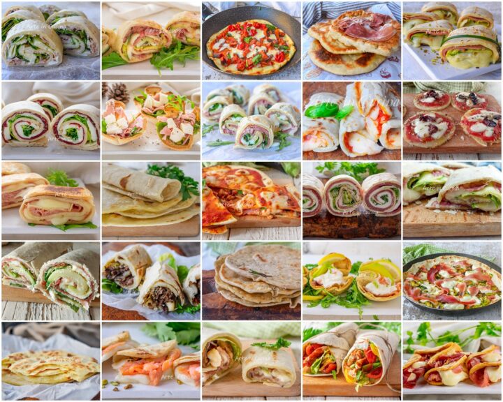 PIADINE FARCITE 25 ricette veloci