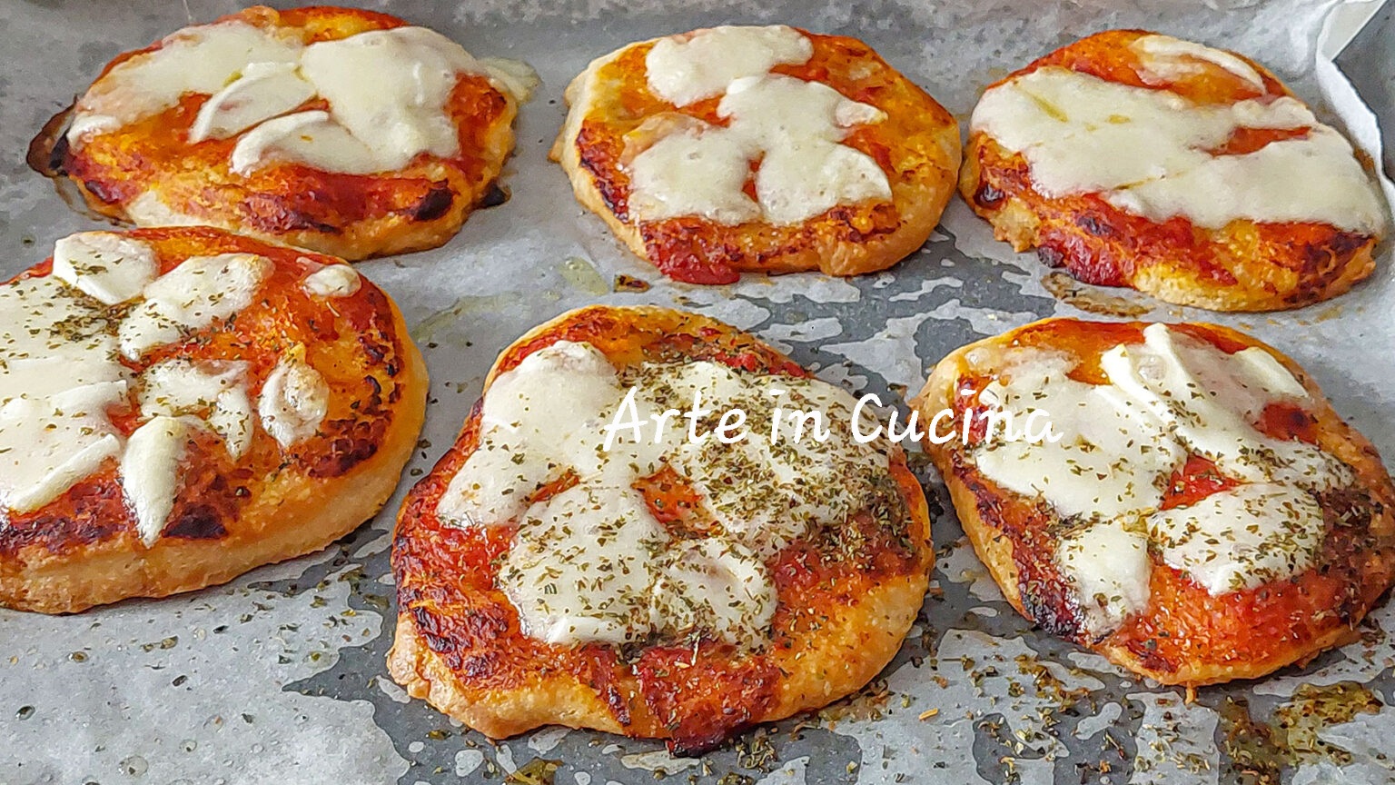 PIZZETTE per il MARE ricetta da spiaggia