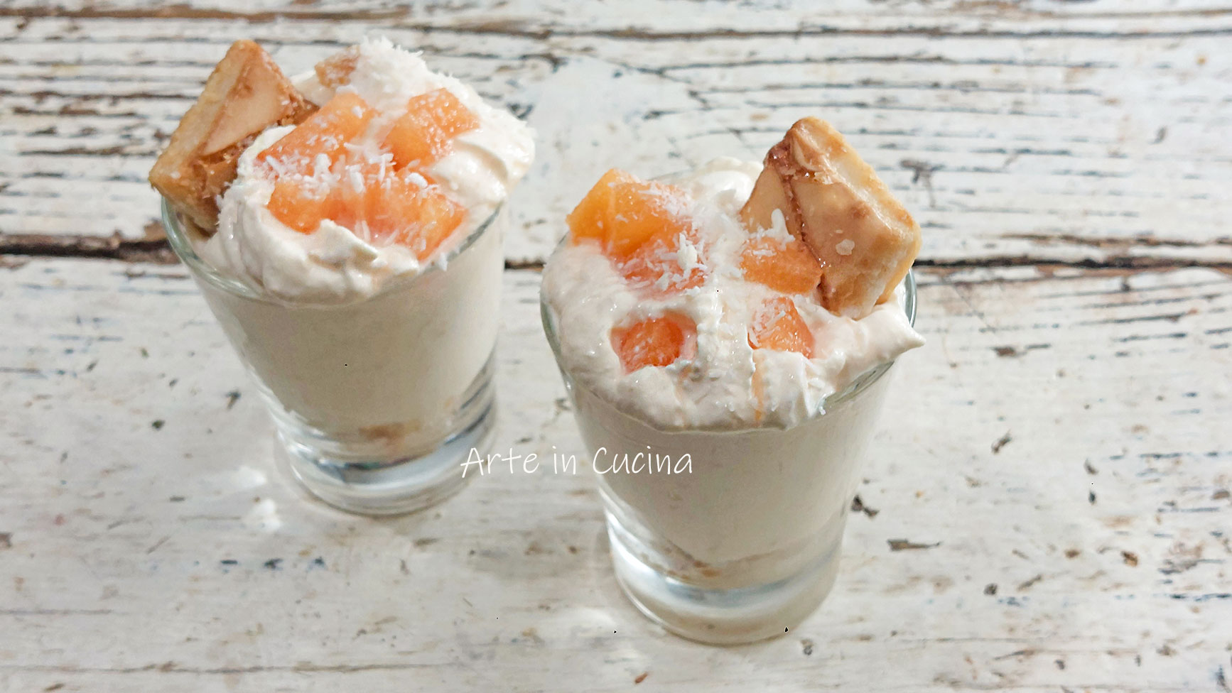 TIRAMISù MELONE e sfogliatine glassate