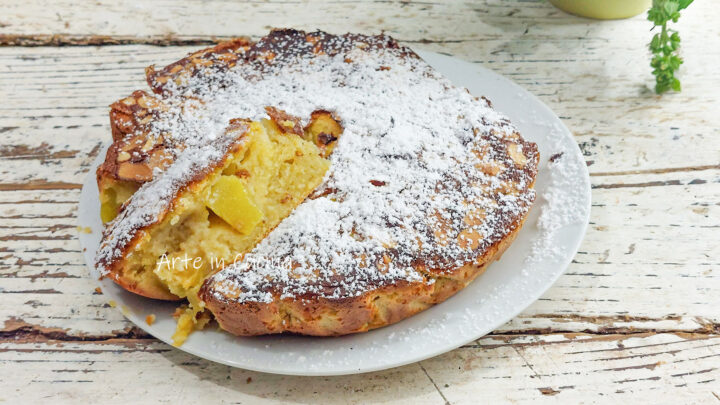 TORTA di PESCHE in friggitrice ad aria
