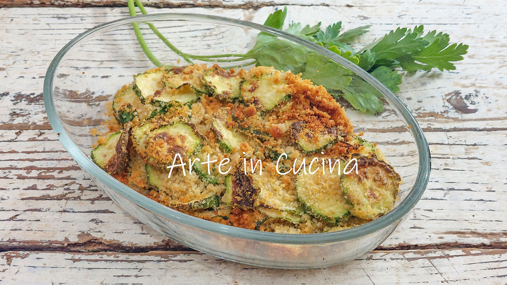 ZUCCHINE GRATINATE in friggitrice ad aria leggere e buonissime