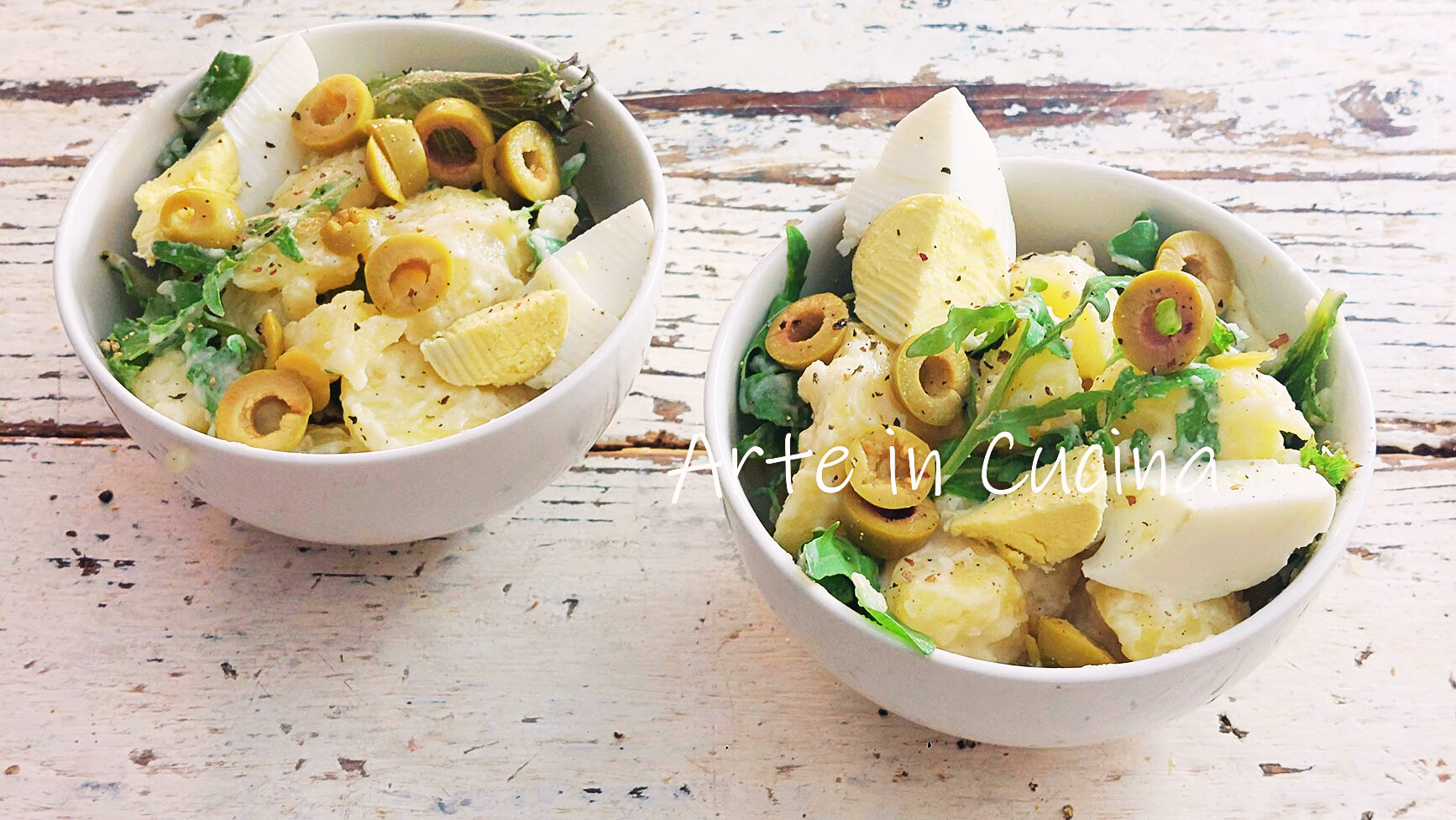 CESAR SALADE con PATATE