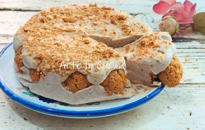 CROSTATA FREDDA AMARETTI e caffè