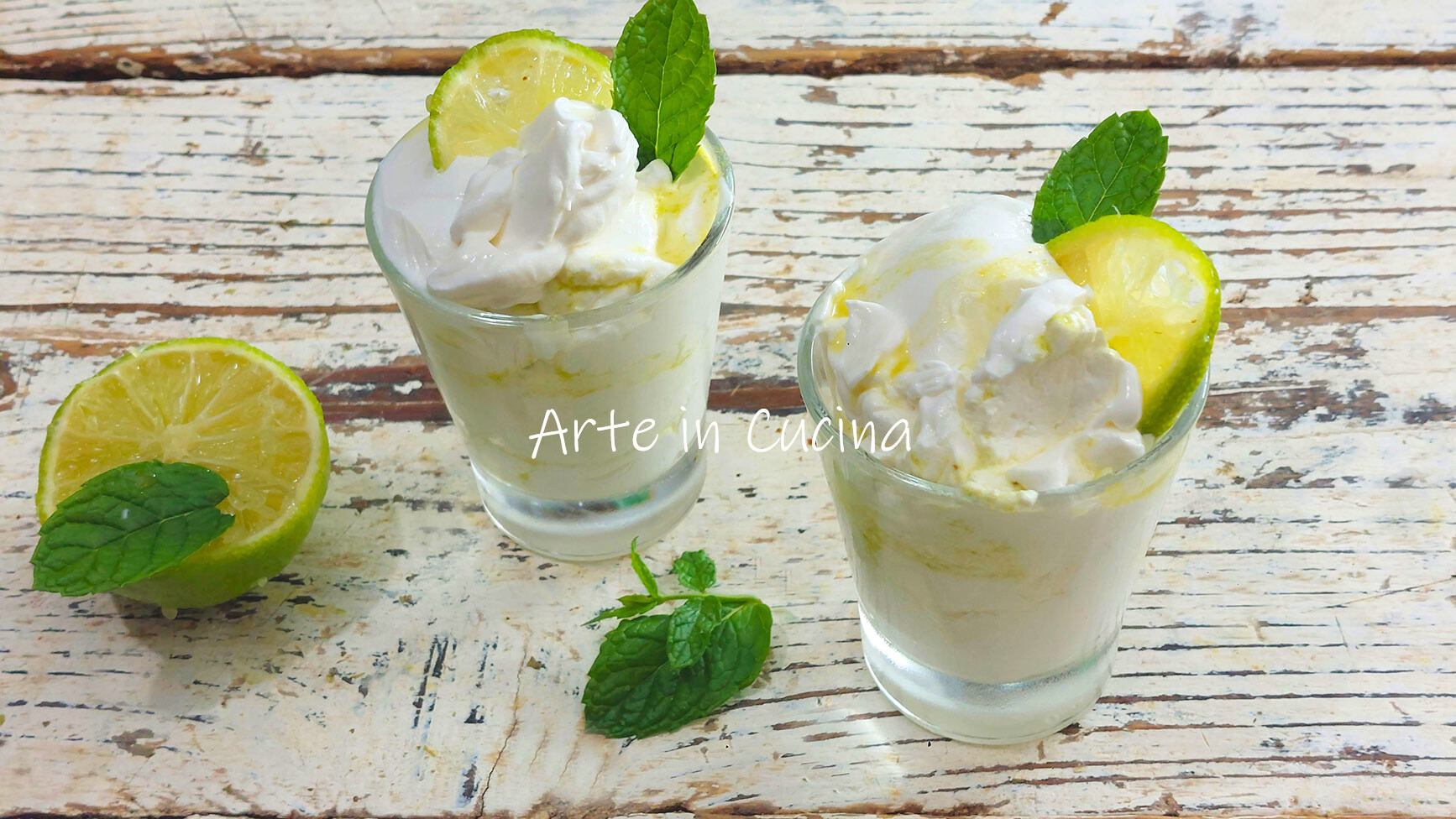MOUSSE al MOJITO fresca e cremosa