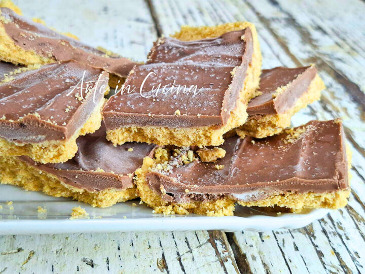 CROSTATA FREDDA NUTELLA e PANNA