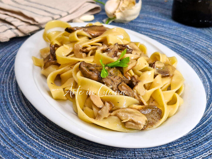 FETTUCCINE ai FUNGHI PORCINI